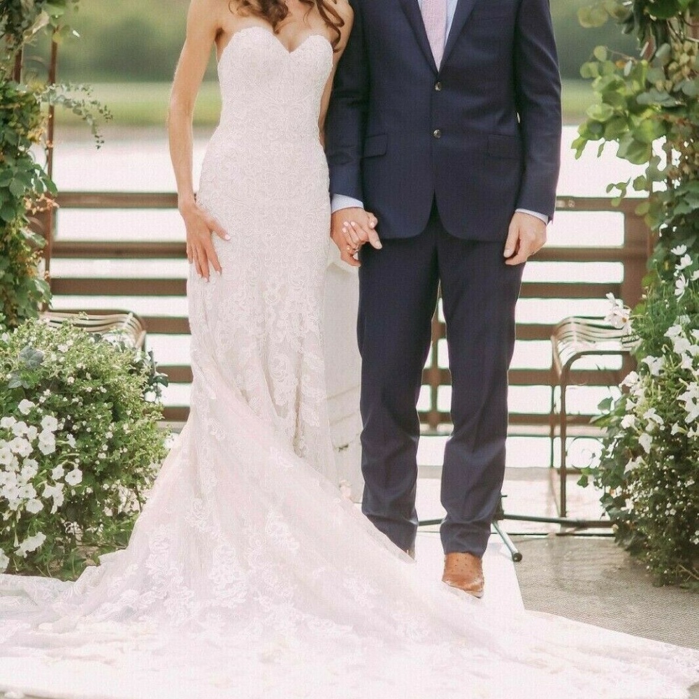 Martina Liana Wedding Dress, Style 803C, Size 4